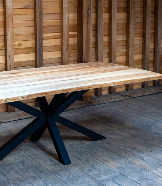 Frasin Nordic – Masă dining lemn masiv frasin - 220x100 cm