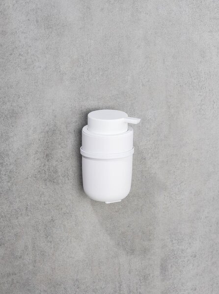 Dozator de săpun alb autoadeziv din plastic 0,25 l Carpino - Wenko