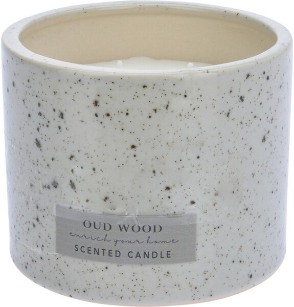 Lumânare parfumată Enrich your home, Oud Wood, 180 g, 10,5 x 8 cm