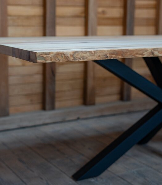 Frasin Nordic – Masă dining lemn masiv frasin - 220x100 cm