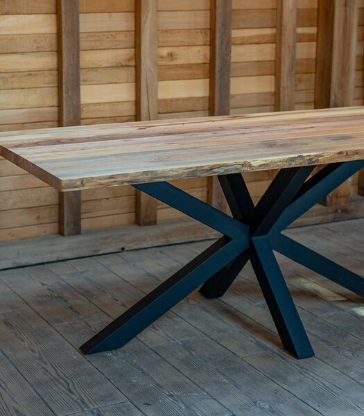 Nordic Flow - Masă dining frasin masiv - 190x90 cm