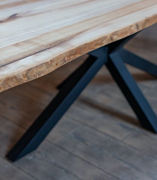 Frasin Nordic – Masă dining lemn masiv frasin - 220x100 cm