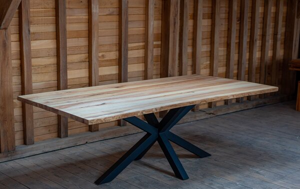 Frasin Nordic – Masă dining lemn masiv frasin - 220x100 cm