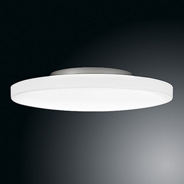 Ribag Punto LED plafonieră cu LED-uri dimabile 42cm 3000K, reglabil, Alb, Camera de zi / sufragerie, Metal, Design