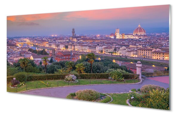Panouri de sticlă râu Italia Panorama