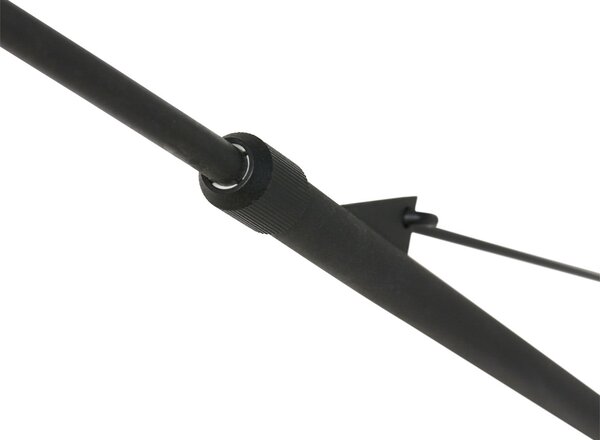 Steinhauer Aplică de perete textilă Elegant Classy negru/noroi, reglabil, Gri, Camera de zi / sufragerie, Metal, Modern