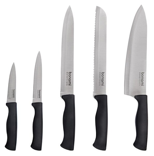 Set de 5 cuțite din oțel inoxidabil - Bonami Essentials