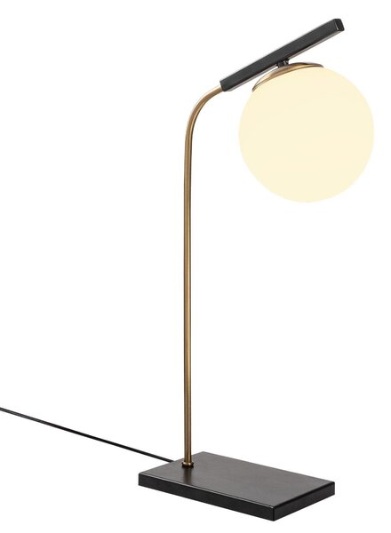Veioza Style, Antic/Negru, 15x26x55 cm