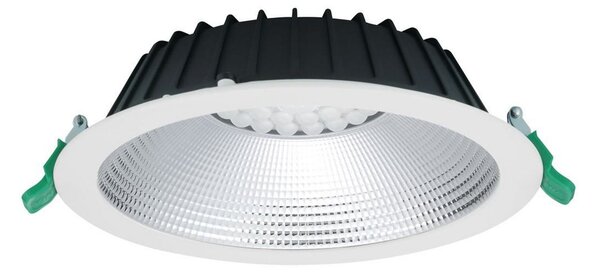 Sylvania LED downlight Insaver Slim, Ø 22,5 cm, 840, Alb, Studiu / Birou, Aluminiu, Plafon încastrat