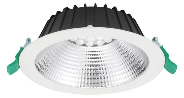 Sylvania LED downlight Insaver Slim, Ø 17,5 cm, 840, Alb, Studiu / Birou, Aluminiu, Plafon încastrat