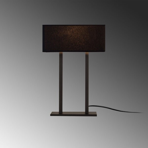 Veioza Amora, Alb - Negru, 35x15x52 cm
