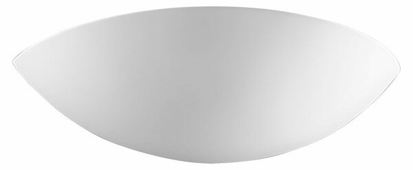 Austrolux Kolarz Aplică de perete Bisquitte, alb, lățime 35 cm, gips, reglabil, Alb, Camera de zi / sufragerie, Tencuială / Argilă, Modern