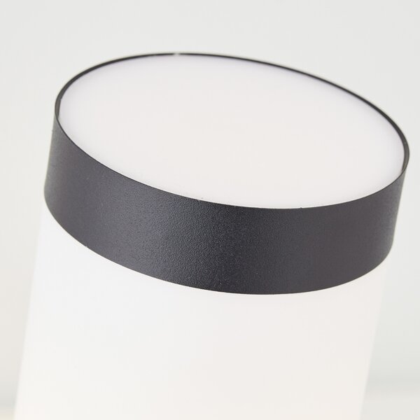 Brilliant Aplică de exterior Dody Sensor, negru, metal, plastic, reglabil, Negru, Metal, Priză de perete top