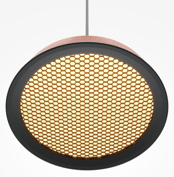 Maytoni Lampă suspendată LED El, Ø 15,3 cm, portocaliu, aluminiu, Portocaliu, Camera de zi / sufragerie, Aluminiu, Modern