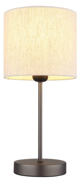 Globo 51540108 - Lampă de masă THEA 1xE27/25W/230V negru/bej