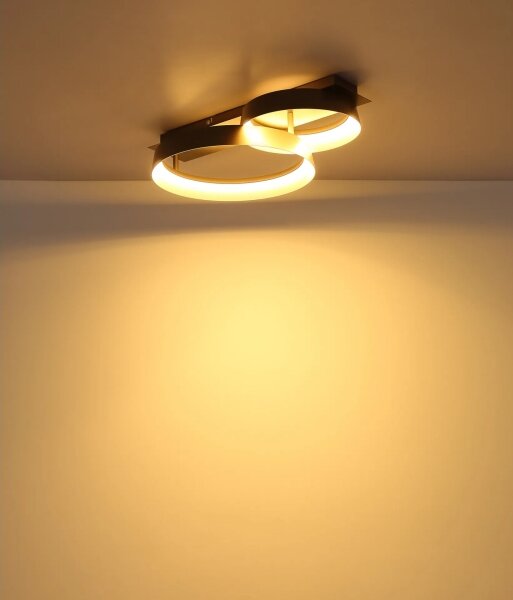 Globo 48048D1 - Plafonieră LED SYRAKUS LED/24W/230V 3000K 50x35 cm