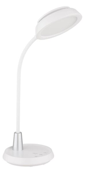 Globo 58496W - Lampă de birou tactilă LED reglabilă KIRK LED/12W/230V albă
