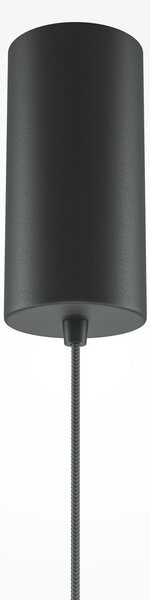 Maytoni Lampă suspendată LED El, Ø 15,3 cm, alb, aluminiu, Alb, Camera de zi / sufragerie, Aluminiu, Modern