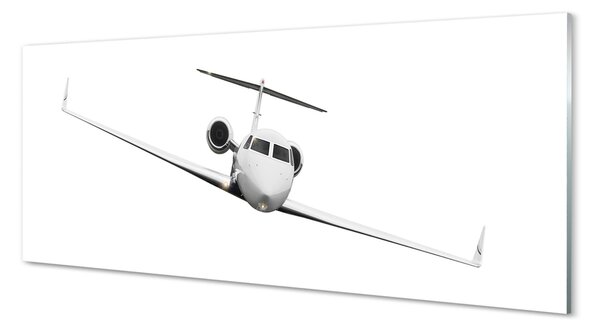 Tablouri pe sticlă avion cer