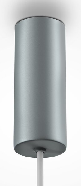 Maytoni Lampă suspendată LED Gerhard, gri, Ø 30 cm, metal, Gri, Camera de zi / sufragerie, Metal, Modern