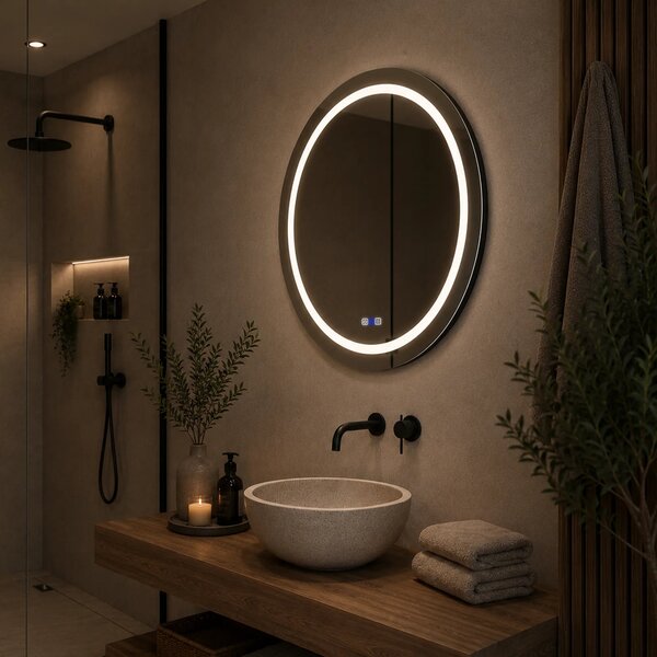 Oglinda LED Rotunda - Gama Reyze Salono
