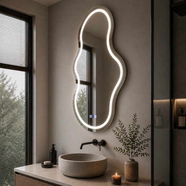 Oglinda LED Asimetrica v3 - Gama Reyze Salono
