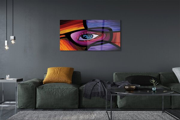 Tablouri acrilice imagine ochi