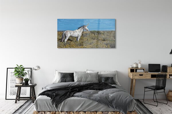 Tablouri pe sticlă Unicorn Golf