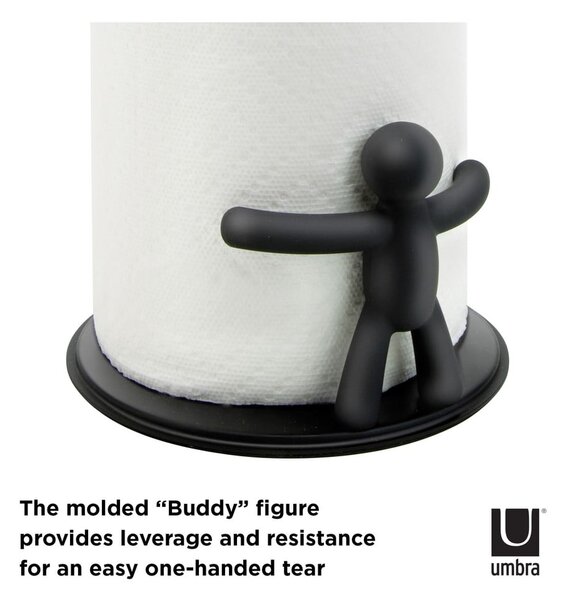 Suport de prosoape de bucătărie din oțel ø 19 cm Buddy – Umbra