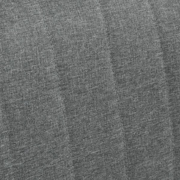HOMCOM Canapea Modernă cu 2 Locuri din Material Textil Fără Brațe, Structura și Picioare din Lemn, 117x56,5x77 cm, Gri | Aosom Romania