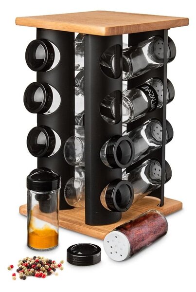 Set recipiente de condimente 16 buc. Black – Orion