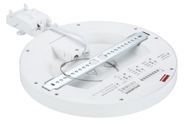 Sylvania Start 5in1 LED Downlight încastrat/suprafață PIR, Alb, Hol, Plastic, Plafon rotund direct