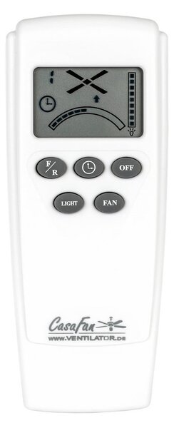 CasaFan Ventilator de tavan Eco Regento, cromat, lemn, motor DC, Ø 140 cm, Lemn, Camera de zi / sufragerie, Lemn, Modern