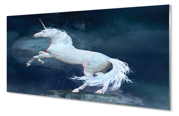 Tablouri pe sticlă cerul planetei Unicorn