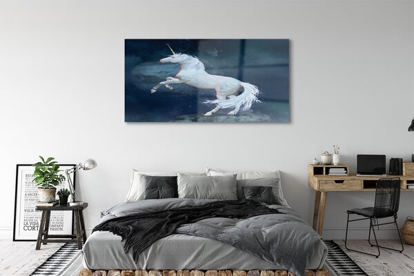 Tablouri pe sticlă cerul planetei Unicorn