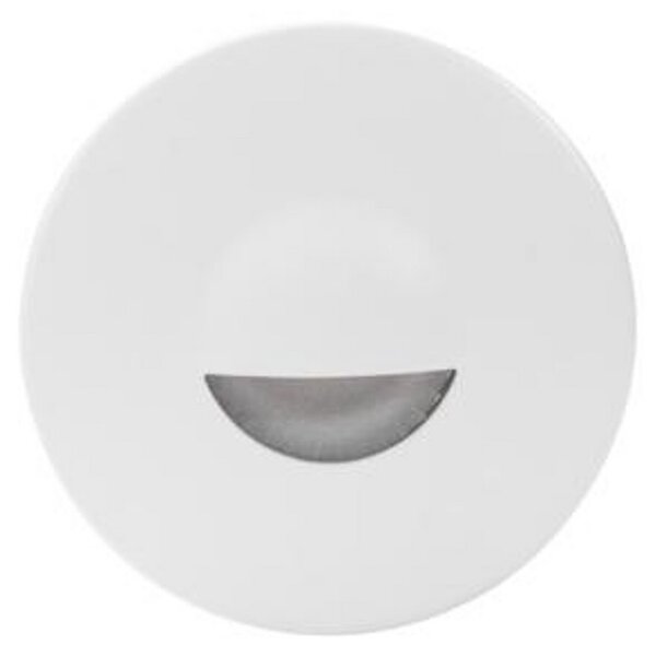 BRUMBERG Adapt wall spot LED încastrat, alb mat, Alb, Hol, Aluminiu, Corpuri de iluminat încastrate rotunde