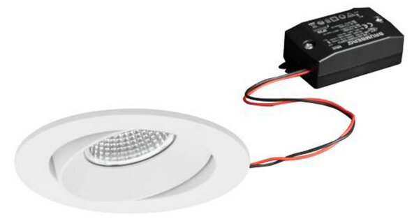BRUMBERG BB35 spot LED încastrat nedimabil alb, Alb, Camera de zi / sufragerie, Aluminiu, Corpuri de iluminat încastrate rotunde