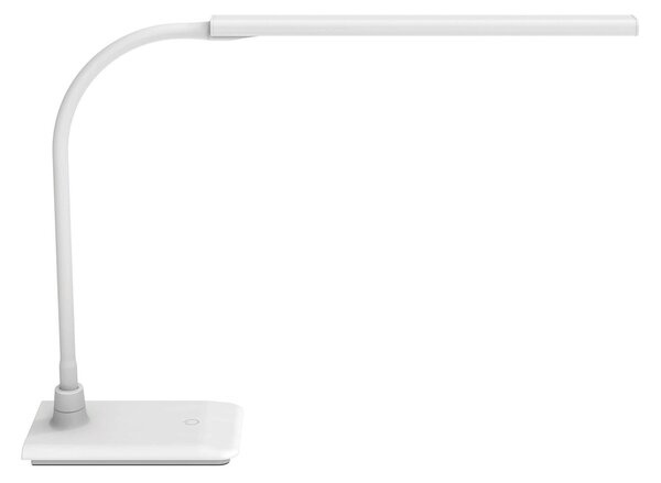 Maul MAULpirro Lampă de masă LED, alb, înălțime 37 cm, dimabil, reglabil, Alb, Studiu / Birou, Metal, Modern