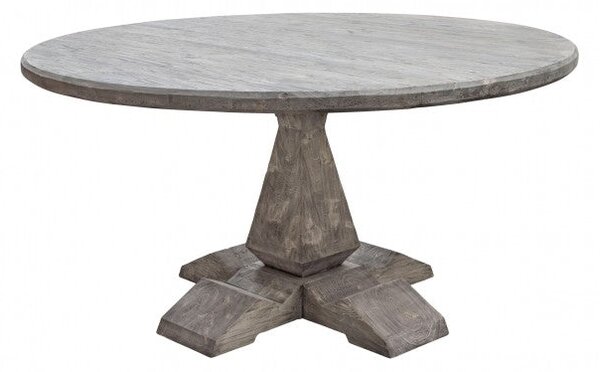 Masa dining gri din lemn 150cm Column