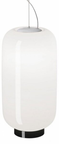 Foscarini Chouchin Reverse 2 E27 LED negru/alb, reglabil, Alb, Bucătărie, Sticlă, Design