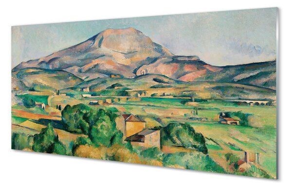 Panouri de sticlă Art luncă în vederea partea de sus
