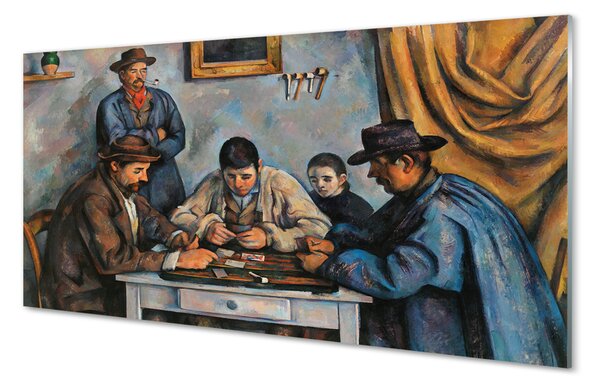 Panouri de sticlă Arta carte de joc