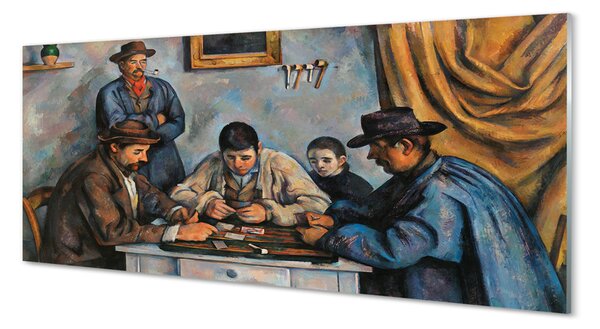 Panouri de sticlă Arta carte de joc
