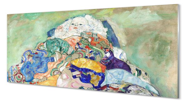 Tablouri pe sticlă Baby Art Abstract