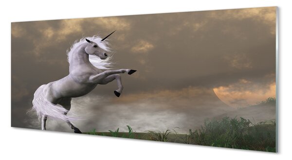 Tablouri pe sticlă top Unicorn
