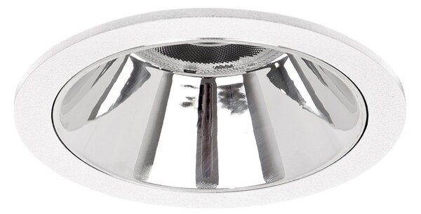 BRUMBERG Apollo Mini, reflector neted, rotund, 3.500 K, alb, Alb, Studiu / Birou, Aluminiu, Modern, Plafon încastrat