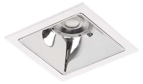 BRUMBERG Apollo Mini, reflector neted, rotund, 3.000 K, alb, Alb, Studiu / Birou, Aluminiu, Modern, Plafon încastrat