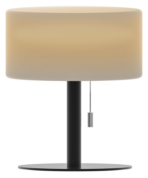 Calex Lampă de masă reîncărcabilă LED, IP44, comutator cu tragere, reglabil, Alb, Camera de zi / sufragerie, Plastic, Modern
