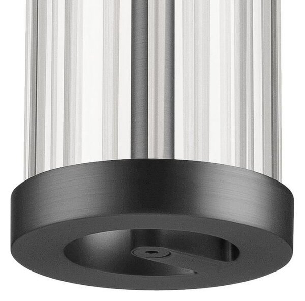 SLV Lampă suspendată LED Quimera, culoare bronz, Ø 8 cm, CCT, reglabil, Bronz / Alamă Veche, Camera de zi / sufragerie, Aluminiu