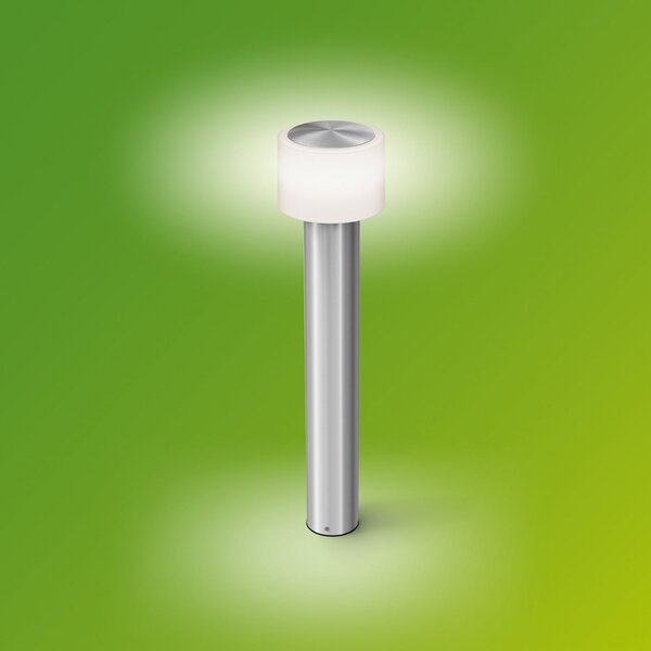 Philips Lampă cu soclu LED Otis UE, oțel inoxidabil, IP44, Metalic, Oțel inoxidabil, Modern